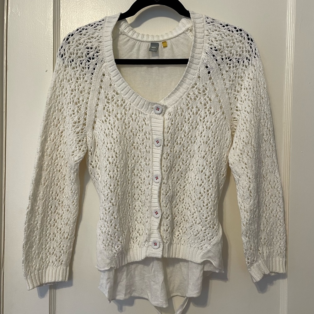 Knitted Anthropologie cardigan